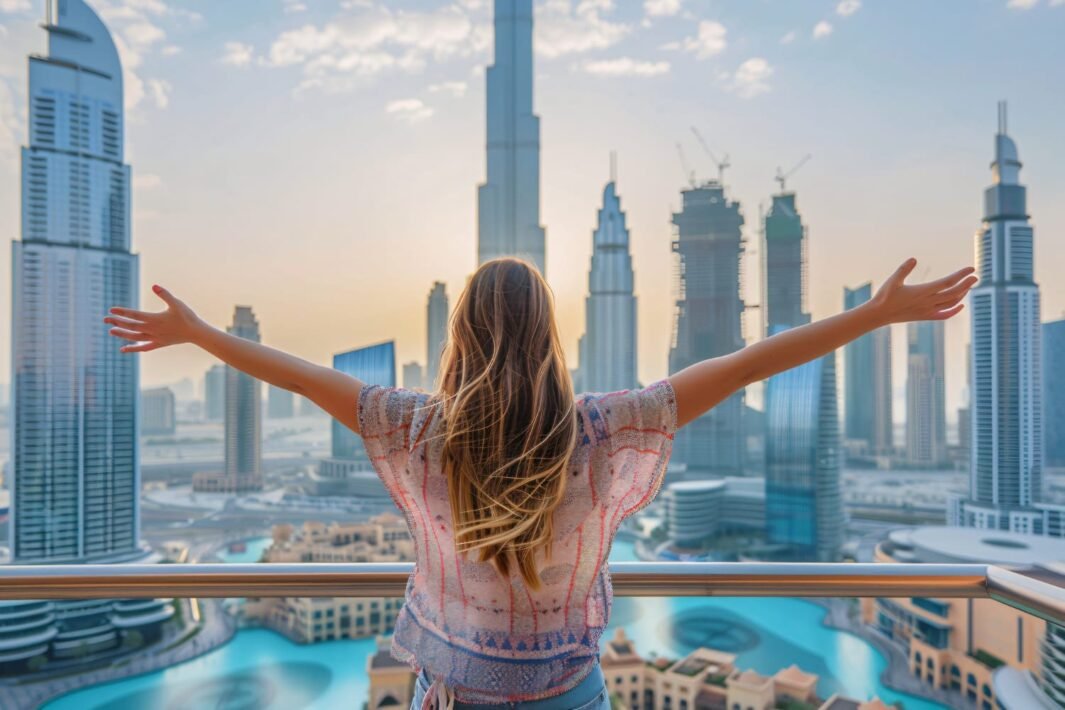 Woman in Dubai